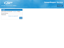 Tablet Screenshot of bpcanada.imagemapper.net